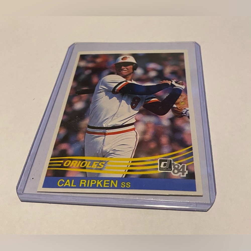 Cal Ripken 1984 Donruss Baseball Card vintage collectible